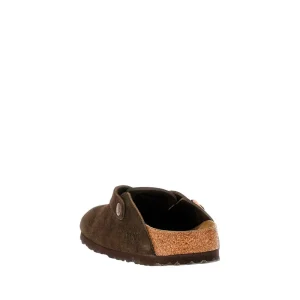 Online Suede leather 'Boston' sabot Flat Shoes