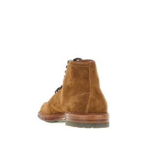 Best Suede leather laced ankle boots Lace-Up Shoes