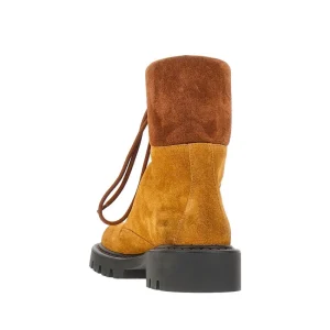 Online Suede leather laced combat boots Boots And Ankle Boots