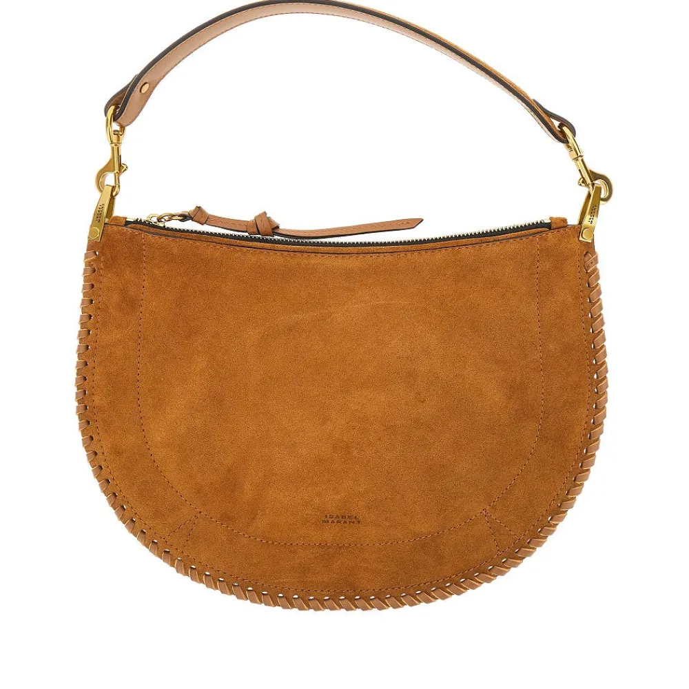 suede_leather_oskan_soft__0.webp Clearance Suede leather Oskan Soft Zip bag Shoulder Bags