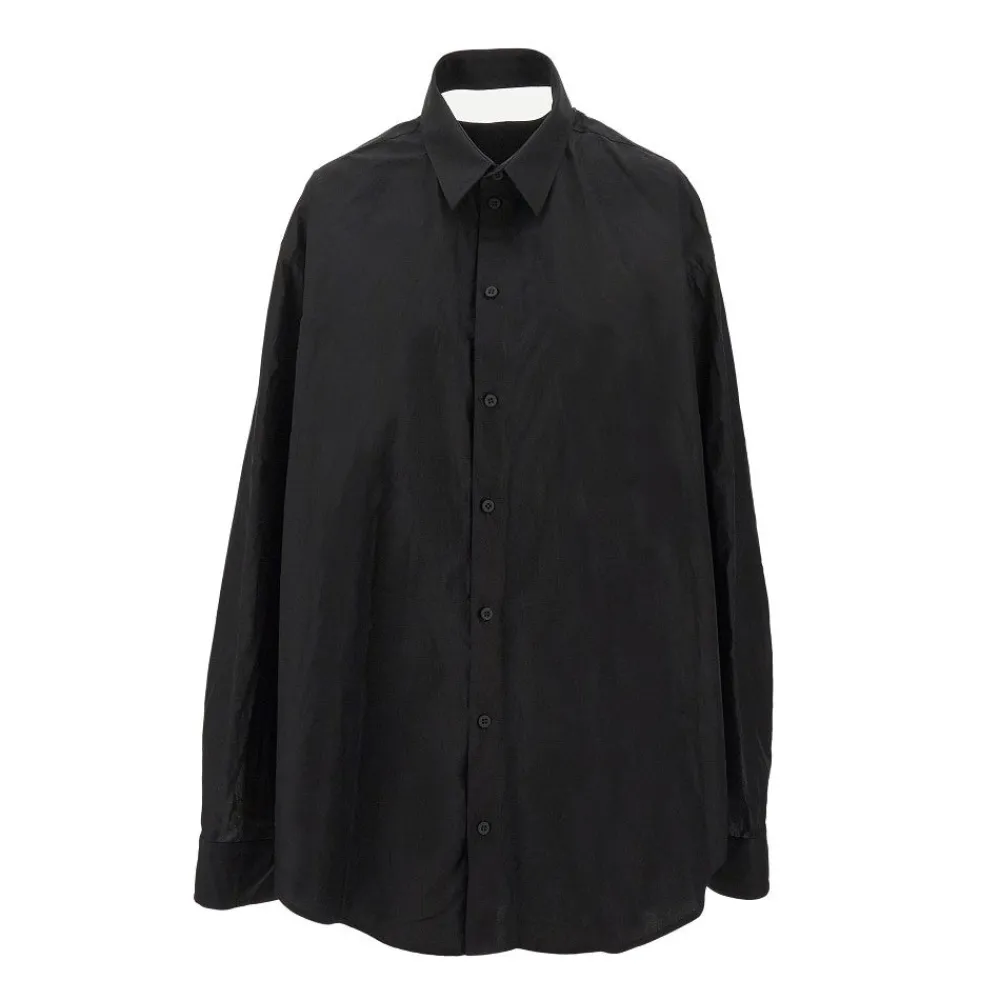 suspended_shirt_effect_mi_1.webp Outlet Suspended shirt effect mini dress Dresses