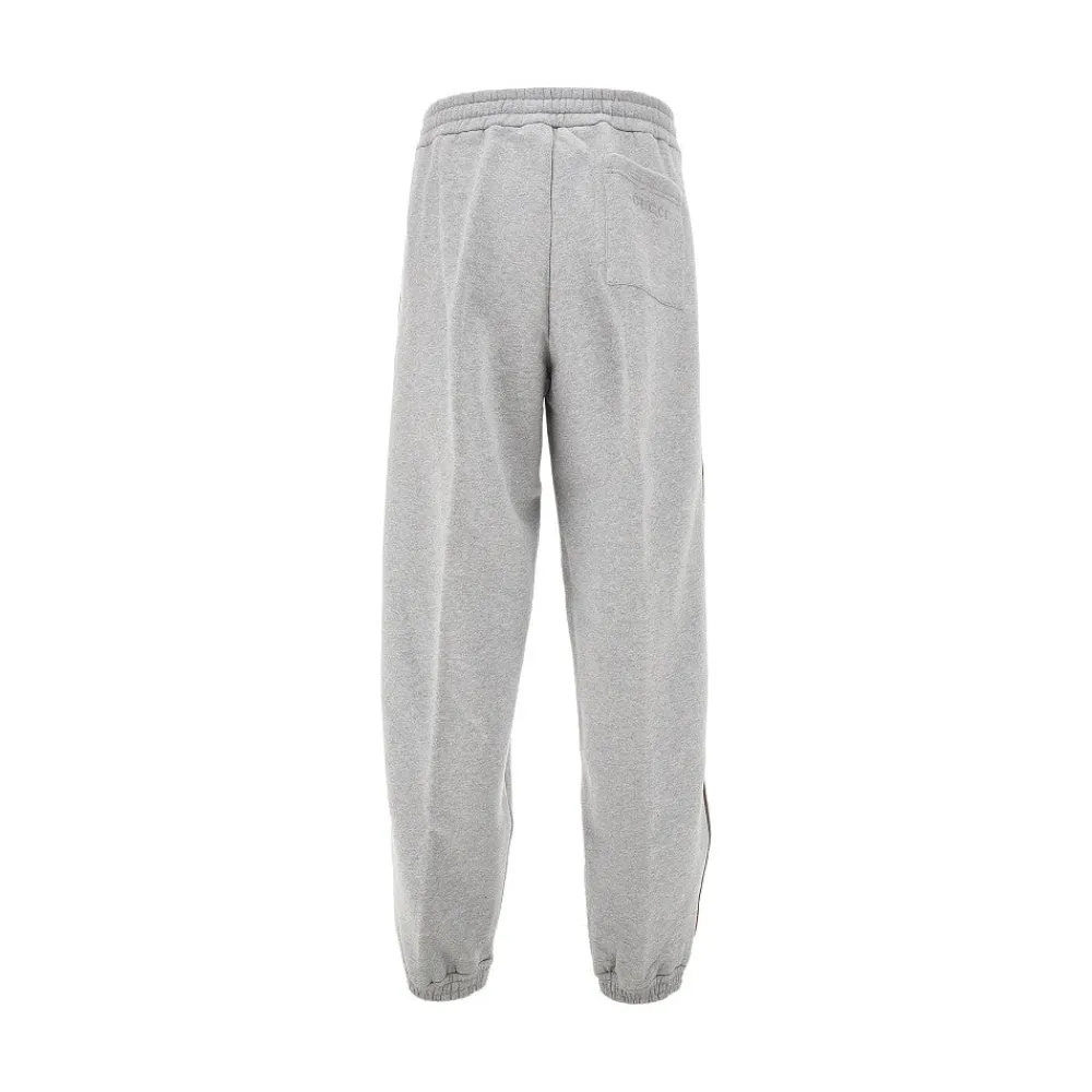 sweatpants_with_web_ribbo_2.webp Hot Sweatpants with Web ribbon trims Pants And Shorts