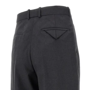 Outlet Tailored wool pants with darts Pants And Shorts