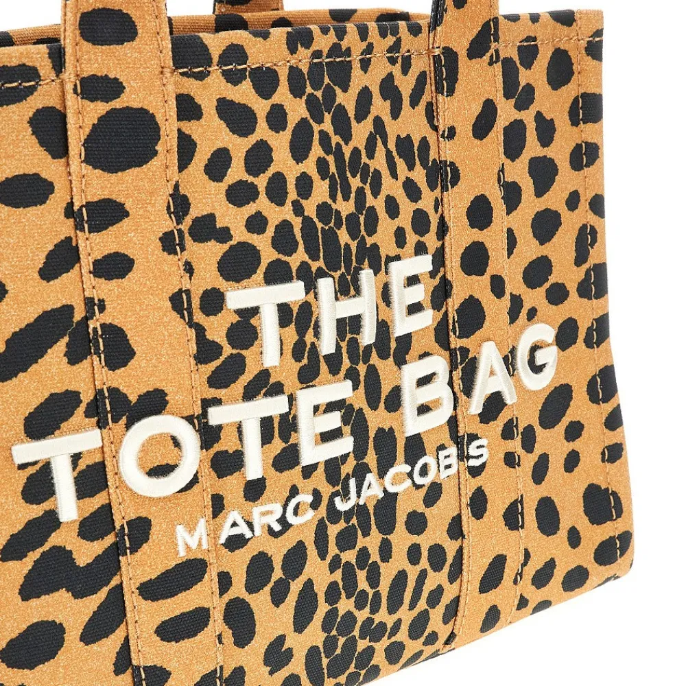 the_cheetah_canvas_medium_3.webp Online The Cheetah Canvas Medium Tote' bag Shopping Bags