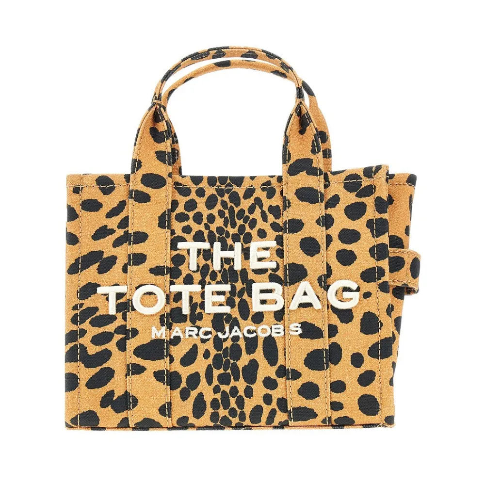 the_small_tote_bag_cheeta_0.webp Outlet The Small Tote Bag' Cheetah canvas bag Top-Handle Bags | Crossbody Bags