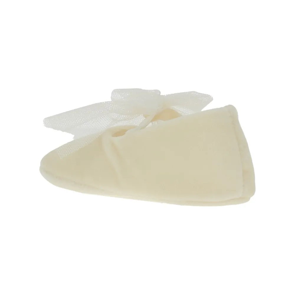 velvet_baby_shoes_with_bo_2.webp Sale Velvet baby shoes with bow Kids Footwear