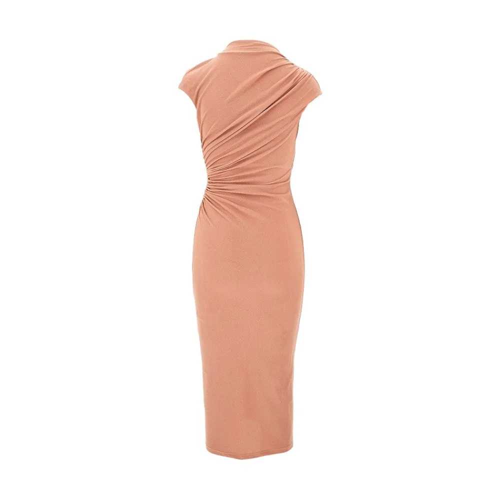 vesper_draped_midi_dress_2.webp Outlet Vesper' draped midi dress Dresses