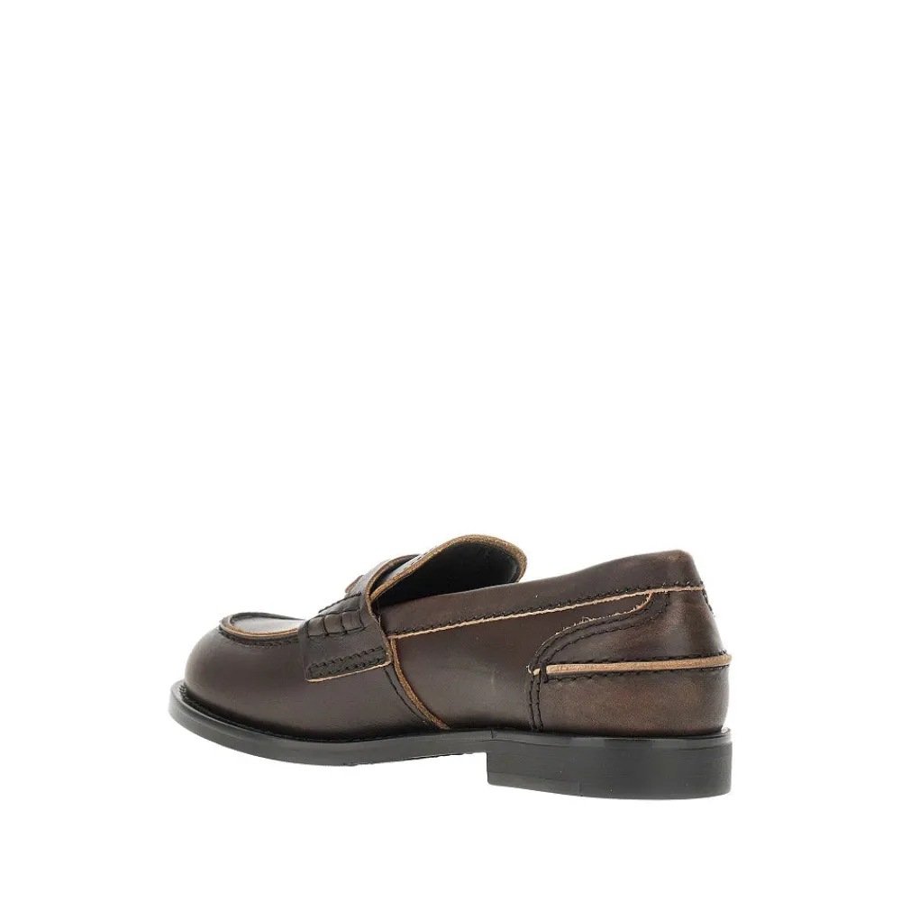 vintage_effect_leather_pe_2.webp Hot Vintage effect leather Penny Loafers Loafers