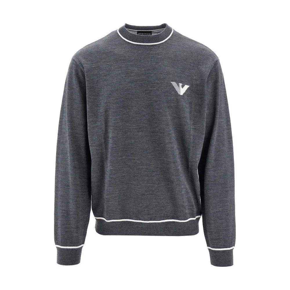 virgin_wool_crewneck_swea_0-1.webp Outlet Virgin wool crewneck sweater Knitwear