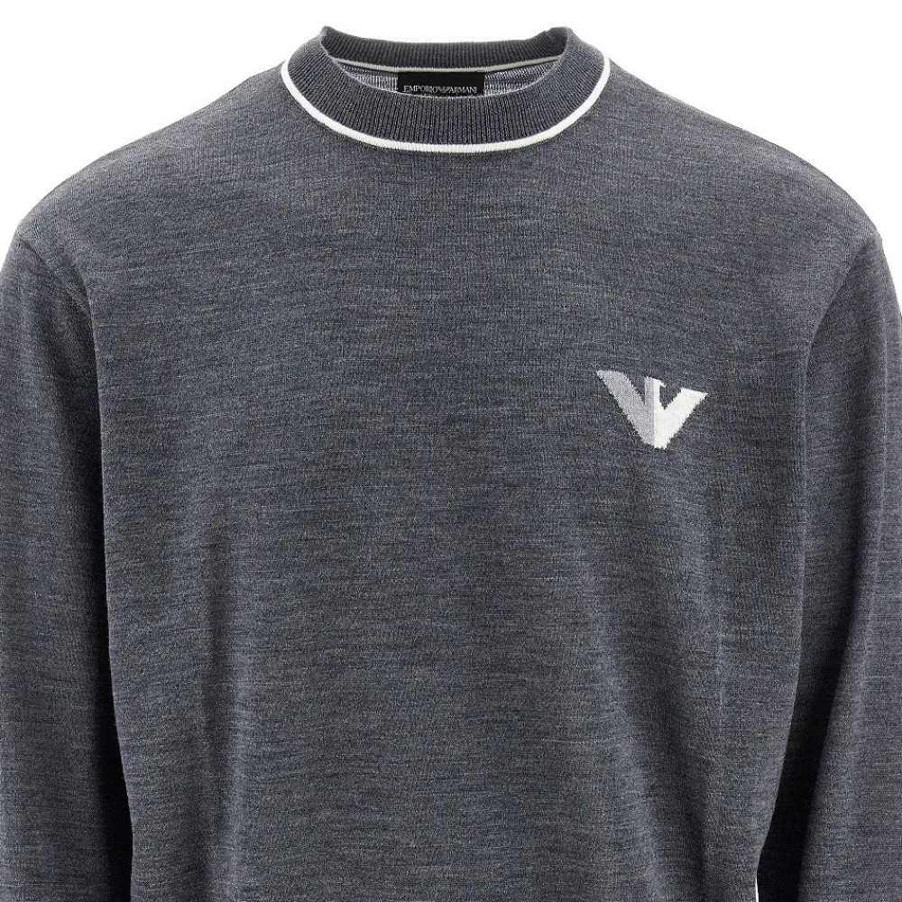 virgin_wool_crewneck_swea_1-1.webp Outlet Virgin wool crewneck sweater Knitwear
