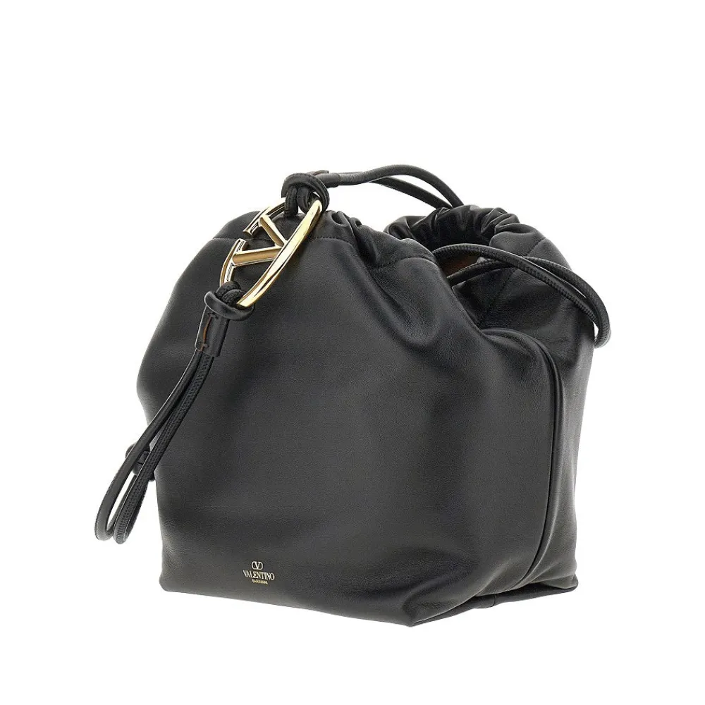 vlogo_pouf_nappa_leather__1.webp Online VLogo Pouf' nappa leather bag Shoulder Bags