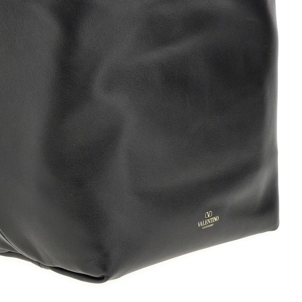 vlogo_pouf_nappa_leather__3.webp Online VLogo Pouf' nappa leather bag Shoulder Bags