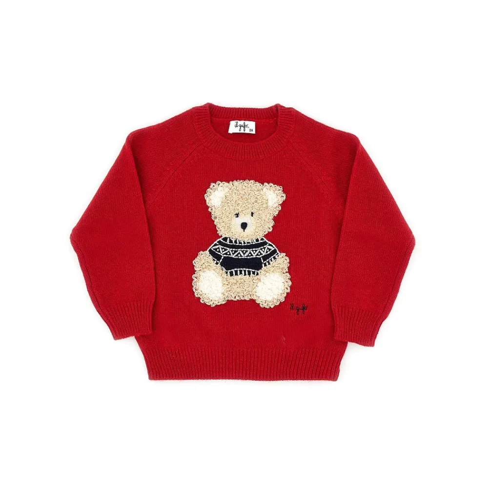 wool_sweater_with_bear_em_0.webp Outlet Wool sweater with bear embroidery Kids/BOY Clothing