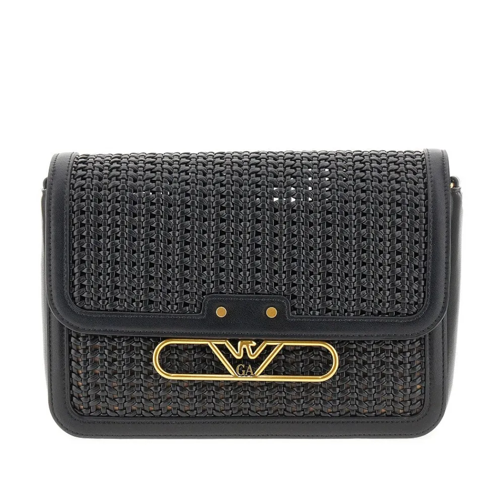 woven_leather_bag_with_ch_0-1.webp Hot Woven leather bag with chain Shoulder Bags