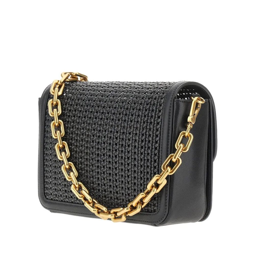 woven_leather_bag_with_ch_1-1.webp Hot Woven leather bag with chain Shoulder Bags