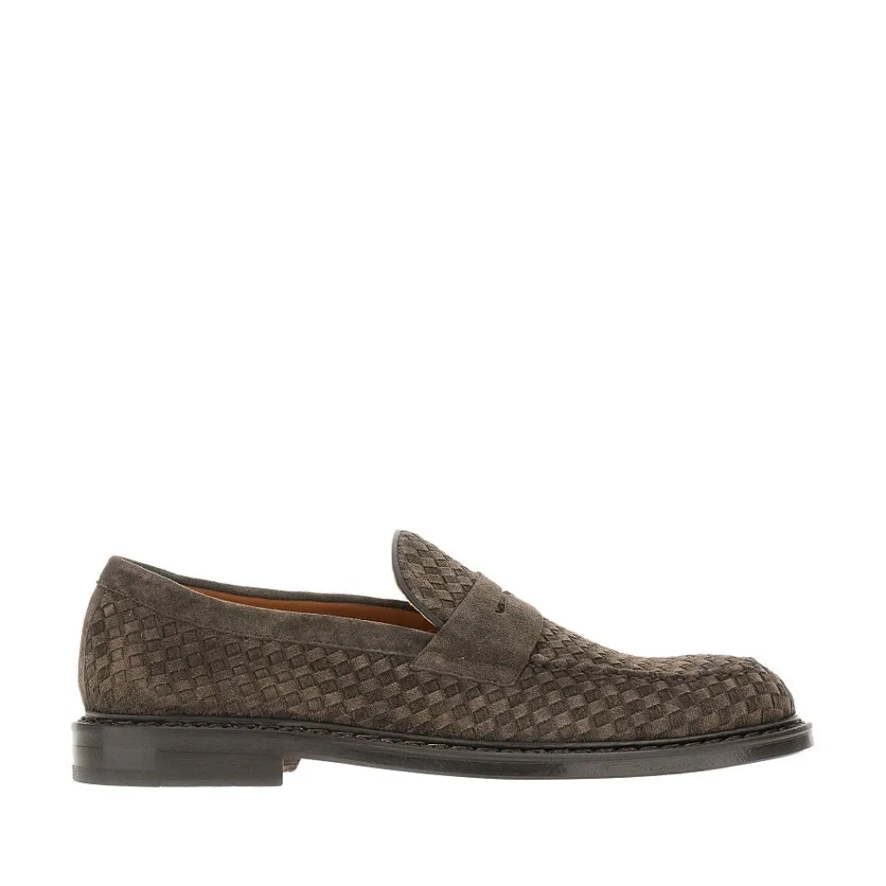 woven_suede_leather_loafe_0.webp Fashion Woven suede leather loafers Loafers