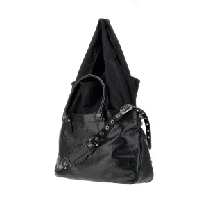 New XL 'Neo Cagole' leather and nylon tote bag Shoulder Bags